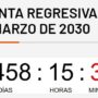 Quedan 1.458 días